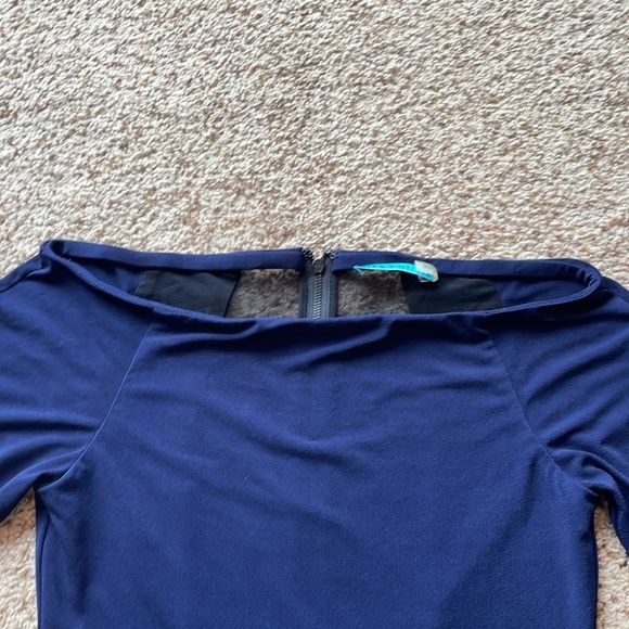 Alice + Olivia Blue fitted Dress size M - Picture 7 of 11